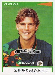 Sticker Simone Pavan - Calciatori 1998-1999 n. 374 - Panini