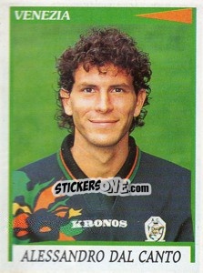 Sticker Alessandro dal Canto - Calciatori 1998-1999 - Panini