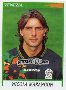 Sticker Nicola Marangon - Calciatori 1998-1999 n. 379 - Panini