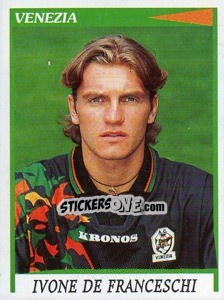 Sticker Ivone de Franceschi - Calciatori 1998-1999 - Panini