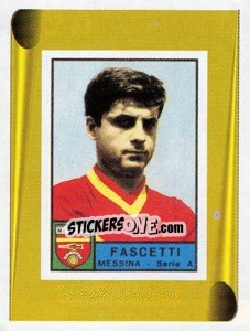 Figurina Fascetti - Calciatori 1998-1999 - Panini