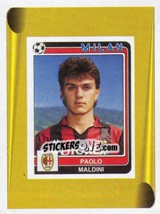 Sticker Paolo Maldini - Calciatori 1998-1999 - Panini