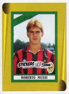 Sticker Roberto Mussi - Calciatori 1998-1999 - Panini