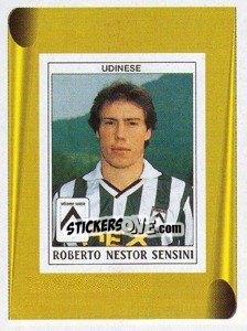 Cromo Roberto Nestor Sensini