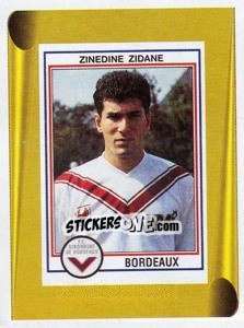 Sticker Zinedine Zidane