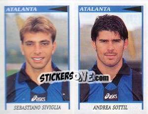 Figurina Siviglia / Sottil  - Calciatori 1998-1999 - Panini