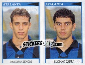 Figurina D.Zenoni / Zauri - Calciatori 1998-1999 - Panini