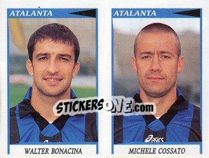 Sticker Bonacina / Cossato  - Calciatori 1998-1999 n. 446 - Panini