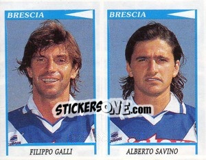 Cromo Galli / Savino  - Calciatori 1998-1999 - Panini