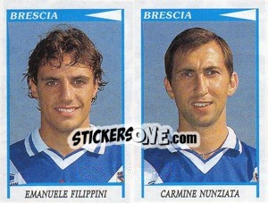 Sticker E.Filippini / Nunziata  - Calciatori 1998-1999 n. 454 - Panini