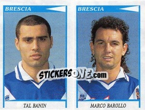 Figurina Banin / Barollo  - Calciatori 1998-1999 - Panini