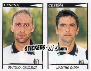 Sticker Gaudenzi / Gadda  - Calciatori 1998-1999 n. 462 - Panini