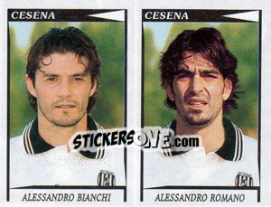 Sticker Bianchi / Romano  - Calciatori 1998-1999 n. 464 - Panini