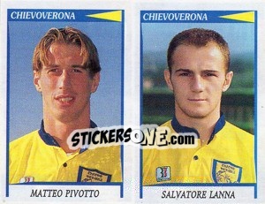 Cromo Pivotto / Lanna  - Calciatori 1998-1999 - Panini