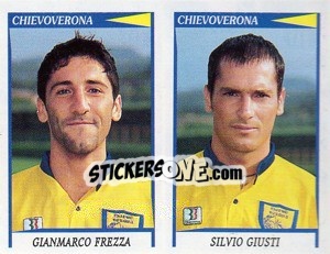 Sticker Frezza / Giusti  - Calciatori 1998-1999 n. 471 - Panini