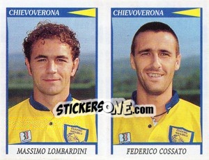 Cromo Lombardini / Cossato  - Calciatori 1998-1999 - Panini