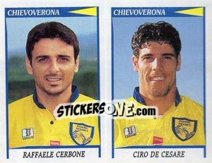 Sticker Cerbone / De Cesare  - Calciatori 1998-1999 n. 474 - Panini