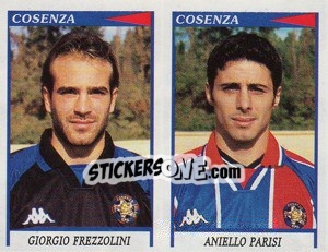 Sticker Frezzolini / Parisi  - Calciatori 1998-1999 - Panini