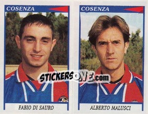 Cromo Di Sauro / Malusci  - Calciatori 1998-1999 - Panini