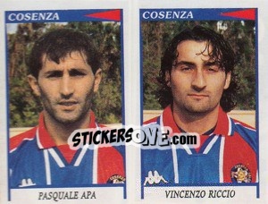 Cromo Apa / Riccio  - Calciatori 1998-1999 - Panini