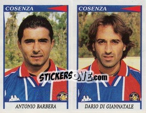 Sticker Barbera / Di Giannatale  - Calciatori 1998-1999 n. 483 - Panini