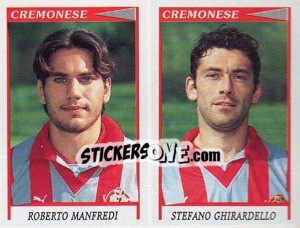 Cromo Manfredi / Ghirardello  - Calciatori 1998-1999 - Panini