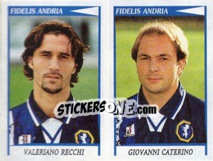 Figurina Recchi / Caterino  - Calciatori 1998-1999 - Panini