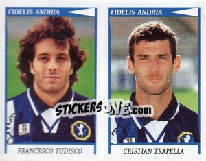 Sticker Tudisco / Trapelia  - Calciatori 1998-1999 n. 499 - Panini