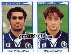 Sticker Della Morte / Manca  - Calciatori 1998-1999 n. 500 - Panini