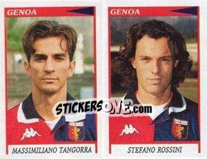 Figurina Tangorra / Rossini  - Calciatori 1998-1999 - Panini