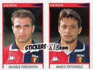Sticker Portanova / Piovanelli  - Calciatori 1998-1999 n. 506 - Panini