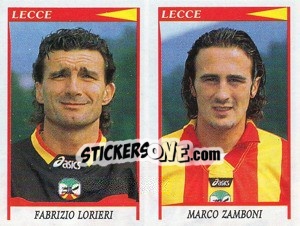 Sticker Lorieri / Zamboni  - Calciatori 1998-1999 n. 513 - Panini
