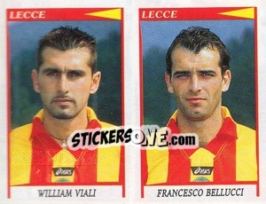 Sticker Viali / Bellucci  - Calciatori 1998-1999 n. 514 - Panini
