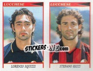 Figurina Squizzi / Ricci  - Calciatori 1998-1999 - Panini