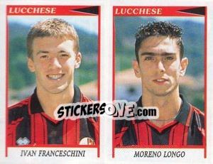 Sticker Franceschini / Longo  - Calciatori 1998-1999 n. 523 - Panini