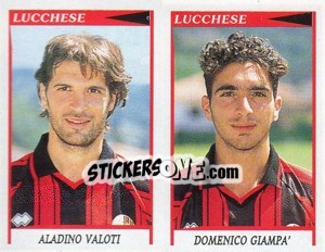 Sticker Valoti / Giampa' - Calciatori 1998-1999 n. 526 - Panini
