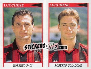 Sticker Paci / Colacone  - Calciatori 1998-1999 - Panini