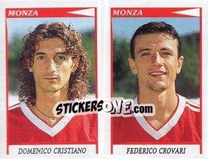 Sticker Cristiano / Crovari  - Calciatori 1998-1999 n. 535 - Panini