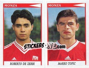 Sticker De Zerbi / Topic  - Calciatori 1998-1999 n. 536 - Panini