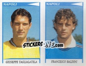 Figurina Taglialatela / Baldini  - Calciatori 1998-1999 - Panini