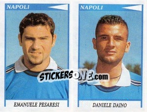 Sticker Pesaresi / Daino  - Calciatori 1998-1999 n. 542 - Panini
