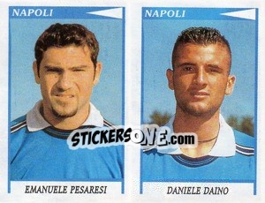 Figurina Pesaresi / Daino  - Calciatori 1998-1999 - Panini