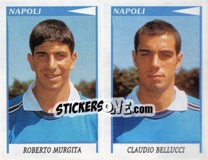 Sticker Murgita / Bellucci  - Calciatori 1998-1999 n. 546 - Panini