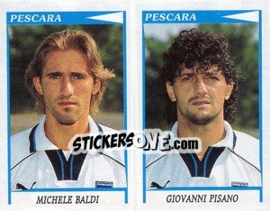 Sticker Baldi / Pisano  - Calciatori 1998-1999 n. 554 - Panini