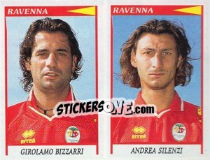 Sticker Bizzarri / Silenzi  - Calciatori 1998-1999 n. 564 - Panini