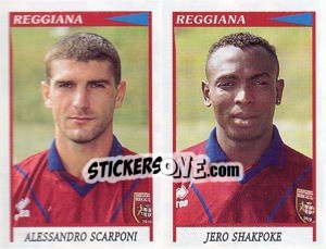Cromo Scarponi / Shakpoke  - Calciatori 1998-1999 - Panini