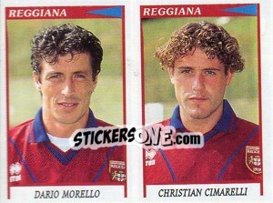 Sticker Morello / Cimarelli  - Calciatori 1998-1999 n. 571 - Panini