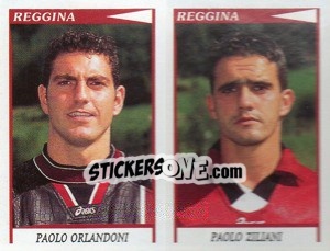 Sticker Orlandoni / Ziliani  - Calciatori 1998-1999 n. 576 - Panini