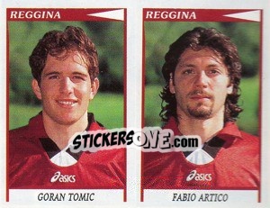 Sticker Tomic / Artico  - Calciatori 1998-1999 - Panini