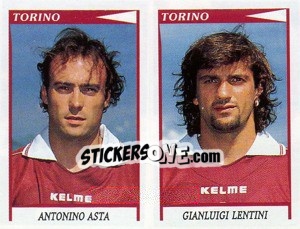 Figurina Asta / Lentini  - Calciatori 1998-1999 - Panini